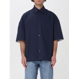 Bottega Veneta Camicia in cotone Blue Taglia 46