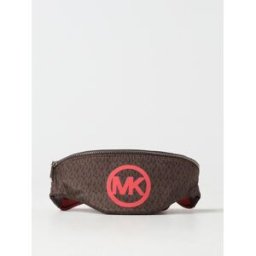 Michael Kors Marsupio in nylon con monogram all over Marrone Taglia OS