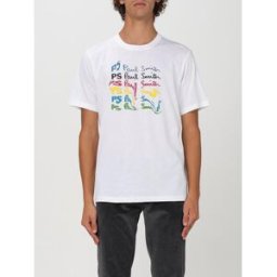 Paul Smith T-shirt in cotone organico Bianco Taglia M