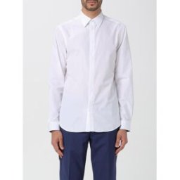 Paul Smith Camicia in popeline di cotone Bianco Taglia 17½