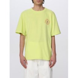Gcds T-shirt con stampa grafica posteriore Verde Taglia S
