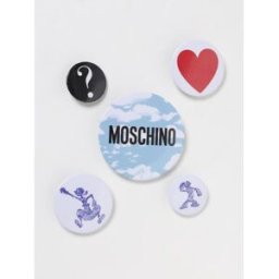 Moschino Set 5 spille in alluminio stampato Fantasia Taglia OS
