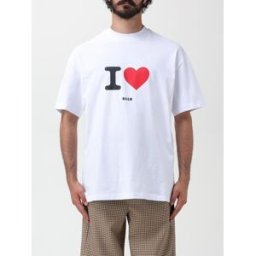 Msgm T-shirt in cotone Bianco Taglia S
