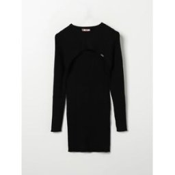 Liujo Completo abito + maglia in viscosa Nero Taglia 14