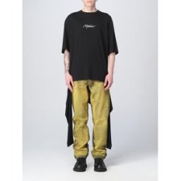 Moschino T-shirt in cotone Nero Taglia 48