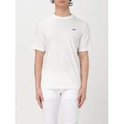 Autry T-shirt basic in cotone con mini logo Bianco Taglia S