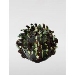 Bartes Maschera Testa di Moro in ceramica Verde Taglia OS