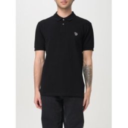 Paul Smith Polo in cotone organico con mini logo Nero Taglia M