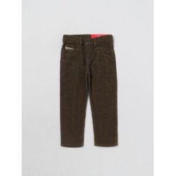 Diesel Pantaloni in velluto Verde Taglia 10