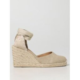 Castañer Espadrillas Carina in canvas Sabbia Taglia 41