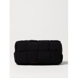 Bottega Veneta Borsa Padded Tech Cassette in nylon intrecciato Nero Taglia OS