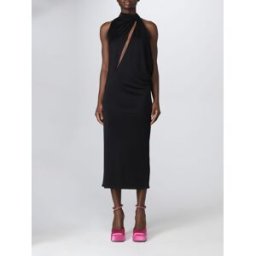Versace Abito in jersey Nero Taglia 40