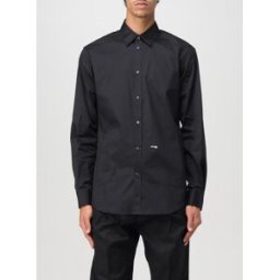 Dsquared2 Camicia classica di cotone Nero Taglia 48