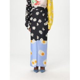 Moschino Gonna in seta stampata Fantasia Taglia 38