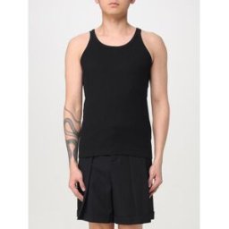 Dolce&Gabbana Canotta in cotone stretch Nero Taglia 5