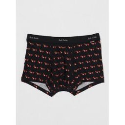 Paul Smith Parigamba in cotone stretch con stampa bassotto all over Fantasia Taglia L