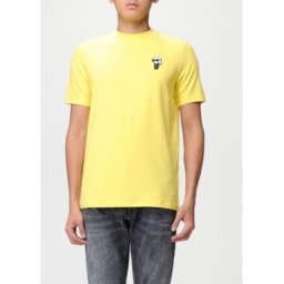 Lagerfeld T-shirt con mini Karl Giallo Taglia S