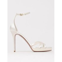Valentino Garavani Sandalo in raso Avorio Taglia 41