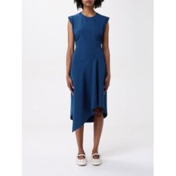 Moschino Abito asimmetrico in raso Ottanio Taglia 40