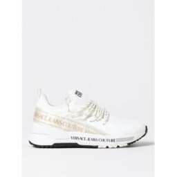 Versace Jeans Couture Sneakers in mesh e pelle sintetica Bianco Taglia 36
