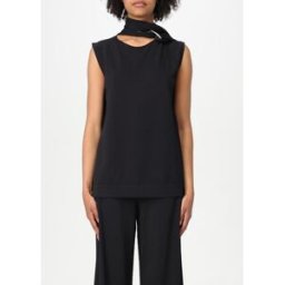 Liviana Conti Top in jersey Nero Taglia S