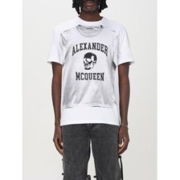 Mcqueen T-shirt in cotone Bianco Taglia S