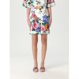 Dolce&Gabbana Pantaloncino in cotone con stampa floreale Fantasia Taglia 42