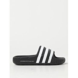 Adidas Sliders Adilette 22 in gomma EVA zigrinata Nero Taglia 3