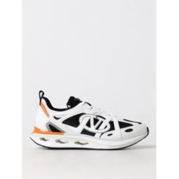 Valentino Garavani Sneakers Vlogo Easy Jog in pelle e mesh Bianco 1 Taglia 45