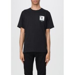 Paul Smith T-shirt in cotone con logo Nero Taglia XXL
