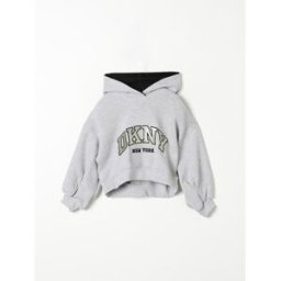 DKNY Felpa con cappuccio Grigio Taglia 8