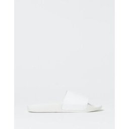 Emporio Armani Sliders in gomma Bianco Taglia 40