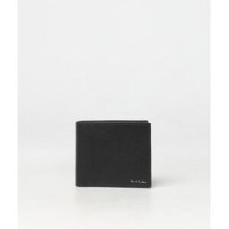 Paul Smith Portafoglio in pelle saffiano Fantasia Taglia OS