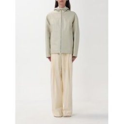 Bottega Veneta Giacca in pelle Panna Taglia M