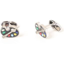 Paul Smith Gemelli in ottone smaltato Fantasia Taglia OS