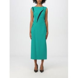 Just Cavalli Abito in tessuto elasticizzato Verde Taglia 42