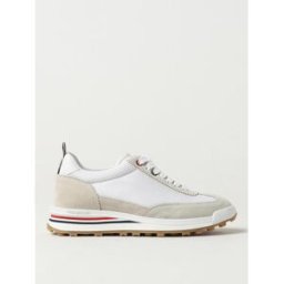 Thom Browne Sneakers in pelle scamosciata e mesh Bianco Taglia 38½