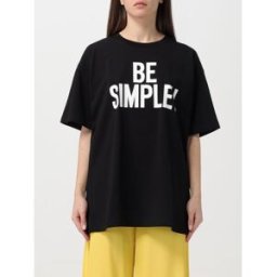 Moschino T-shirt "Be Simple!" Nero Taglia S
