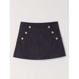 Moncler Gonna mini con 6 bottoni Blue Taglia 8