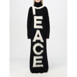 Moschino Abito in misto Mohair Nero Taglia 42