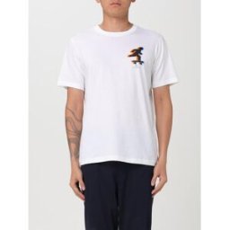 Paul Smith T-shirt in cotone con stampa grafica Bianco Taglia XXL