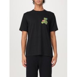Paul Smith T-shirt in cotone organico con stampa grafica Nero Taglia XL