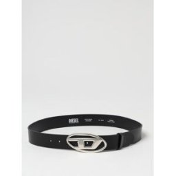 Diesel Cintura B-1dr in pelle conciata al vegetale Nero Taglia 90