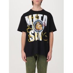 Vivienne Westwood T-shirt in cotone con stampa grafica Nero Taglia S