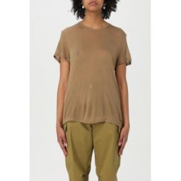 Tom Ford T-shirt basic in viscosa Marrone Taglia 40