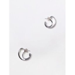 Bottega Veneta Orecchini Frills in argento 925 Argento Taglia OS