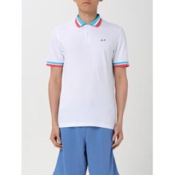 Sun68 Polo Sun 68 in cotone con logo Bianco Taglia S