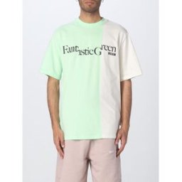 Msgm T-shirt in cotone organico Verde Taglia S