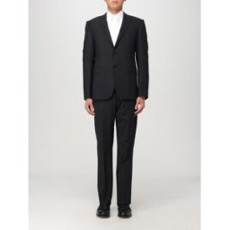 Emporio Armani Abito in lana Grigio Taglia 54