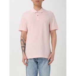 Boss Polo basic in cotone Rosa Taglia M